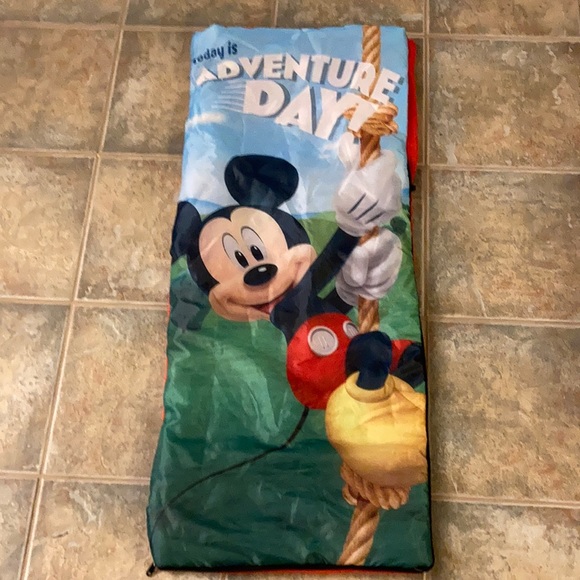 MICKEY MOUSE TODDLERS SLEEPING BAG-LIGHT WEIGHT